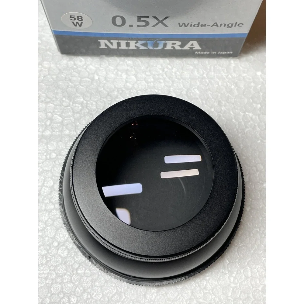 Nikura‎ Lens 58 mm mount 0.5X Wide Angle + 2.0X Telephoto For Digital Camera